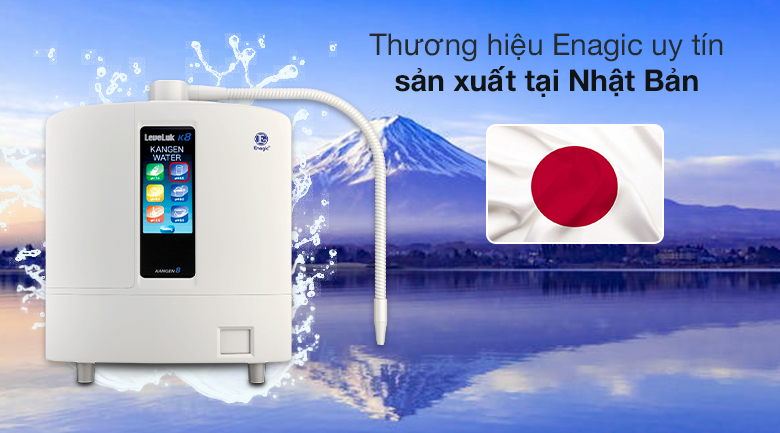 MÁY ION KIỀM KANGEN LEVELUK K8 – 8 TẤM ĐIỆN CỰC &#8211; 10 NGÔN NGỮ