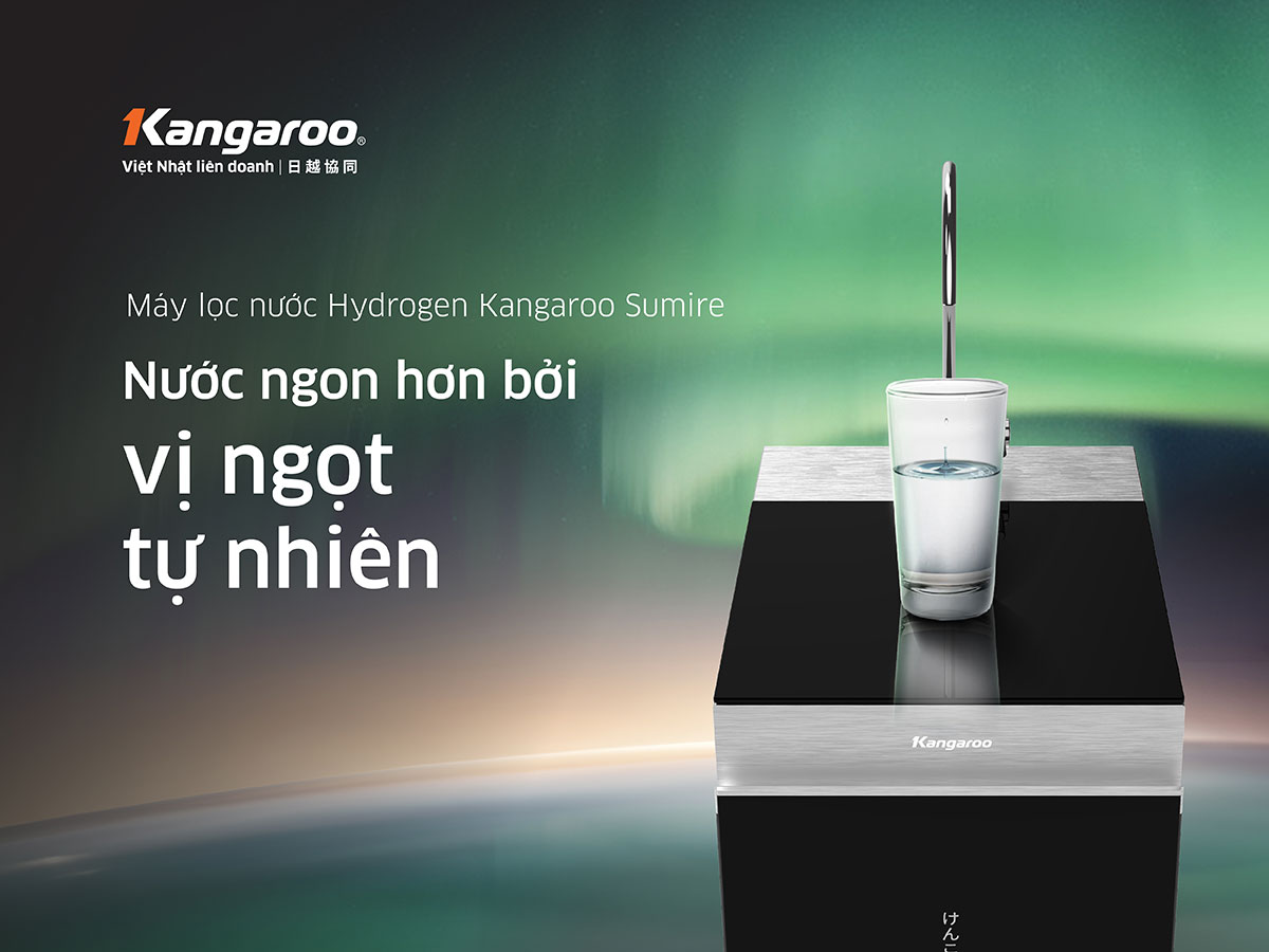 Máy lọc nước Kangaroo Sumire Hydrogen KG12HA