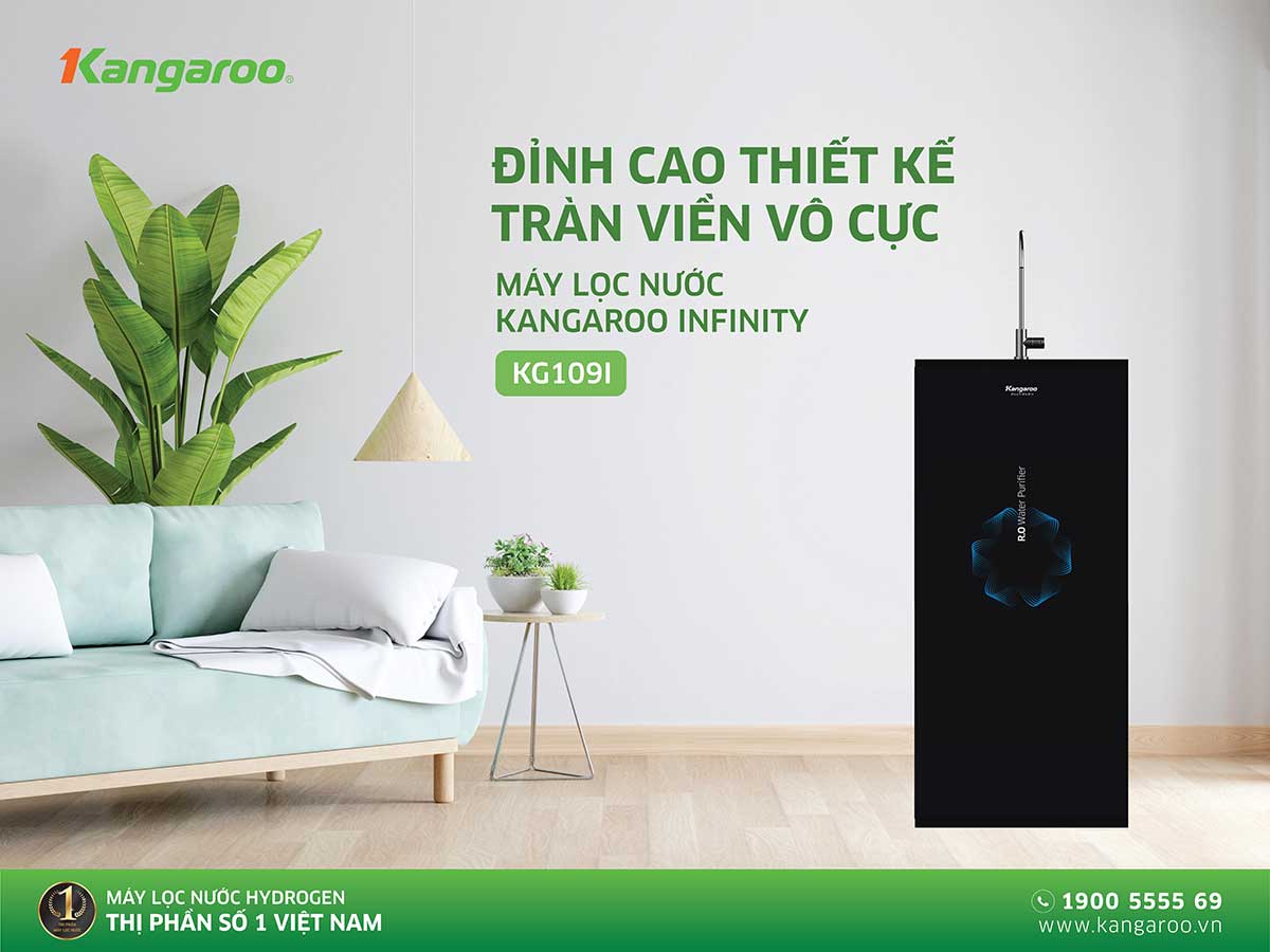 Máy lọc nước Kangaroo Infinity KG109I